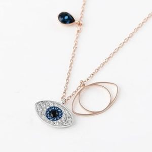 Evil eye pendant necklace